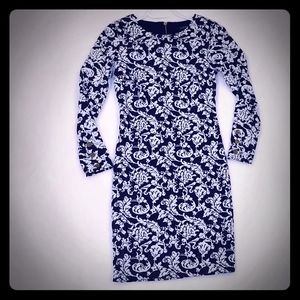 Long sleeve mini dress